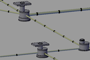 Three-dimensional presentation of pipelines